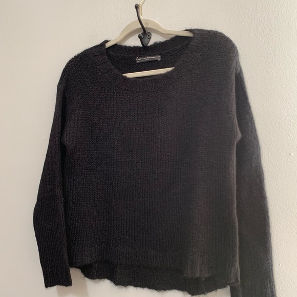 Peruvian connection alpaca and wool black sweater size XS - Picture 3 of 7